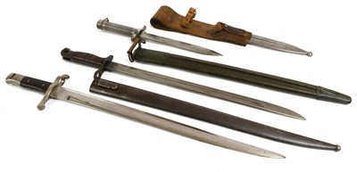 Lot 298 - A Portuguese M1886 Kropatschek Sword Bayonet,...