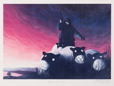 Lot 1057 - After Mackenzie Thorpe (b.1956) "High on the...