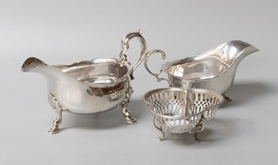 Lot 28 - Three Assorted Silver Items, comprising two...