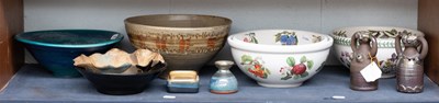 Lot 174 - Studio Pottery, including Margery Clinton...