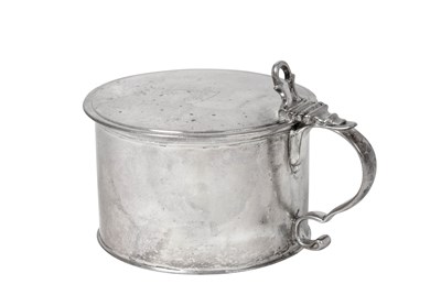 Lot A George III Silver Mustard-Pot