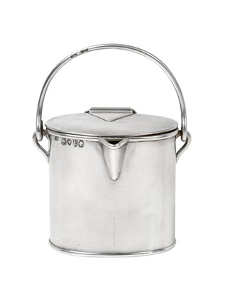 Lot A Victorian Silver Container