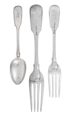 Lot A William IV Silver Table-Service