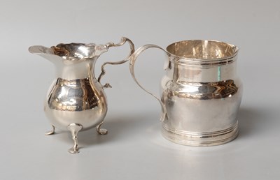 Lot 22 - A Victorian Silver Cream-Jug and an Edward VII...