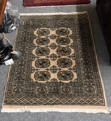 Lot 1274 - Baluch Rug, the serrated diamond lattice...