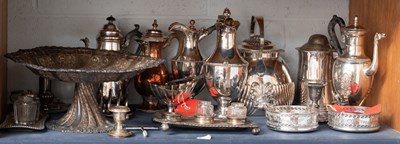 Lot 181 - A Collection of Assorted Old Sheffield Plate...