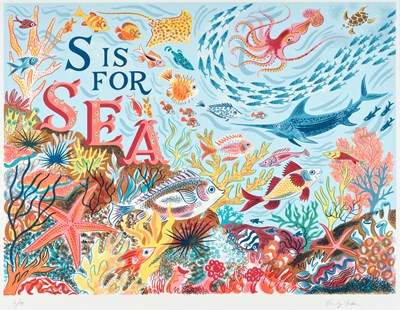 Lot 123 - Emily Sutton (b.1983) "S is for Sea" Signed,...