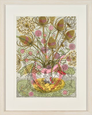 Lot 127 - Angie Lewin (b.1963) "Gardener's Arms"...