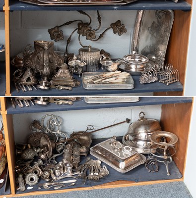 Lot 183 - A Collection of Assorted Silver Plate,...