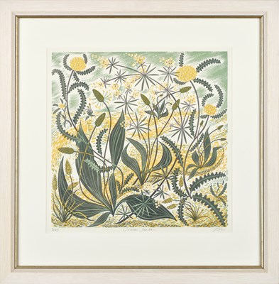 Lot 126 - Angie Lewin (b.1963) "Sollas Sands" Initialled,...