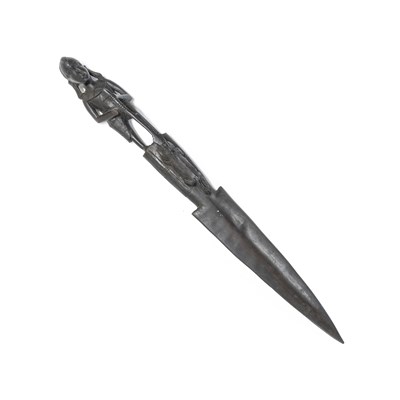 Lot 338 - A Masai Ebony Ceremonial Dance Spear, the...
