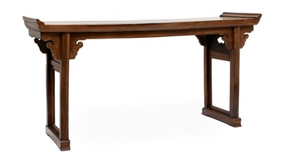 Lot 96 - A Chinese Elm Altar Table, Qing Dynasty, 19th...