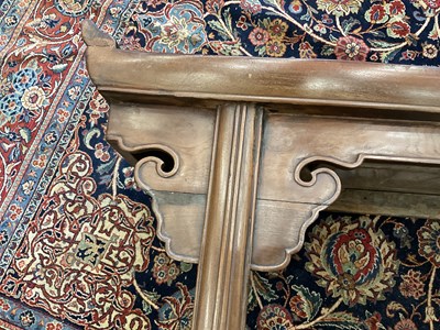 Lot 96 - A Chinese Elm Altar Table, Qing Dynasty, 19th...