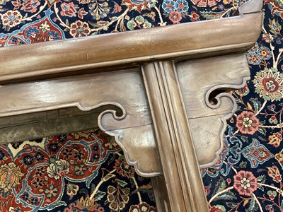 Lot 96 - A Chinese Elm Altar Table, Qing Dynasty, 19th...