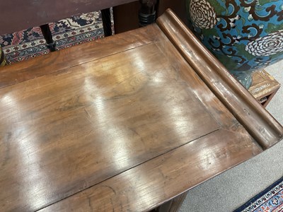 Lot 96 - A Chinese Elm Altar Table, Qing Dynasty, 19th...