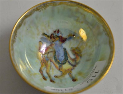 Lot 115 - A Wedgwood lustre bowl, the interior decorated with a camel, painted pattern no. Z4829