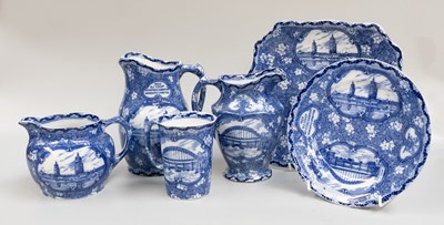 Lot 253 - A Collection of Maling Pottery Decorated in...