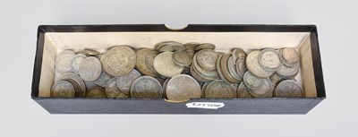 Lot 302 - Mixed British Pre-1947 Silver Coinage, 50%...