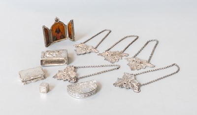 Lot 147 - A Collection of Assorted Silver Objects of...