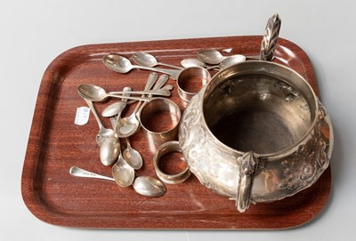 Lot 75 - A Collection of Assorted Silver, including a...