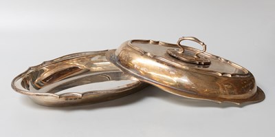 Lot 2 - A George V Silver Entree-Dish, Cover and...