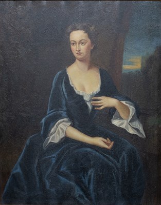 Lot 1001 - Manner of Enoch Seeman Portrait of a lady,...