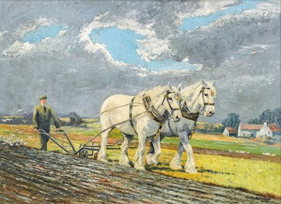 Lot 315 - DM & EM Alderson (20th Century) Ploughing...