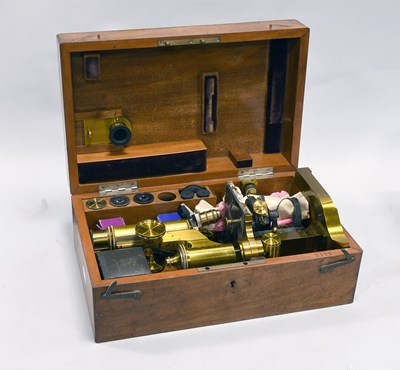 Lot 124 - E Leitz Wetzlar Microscope