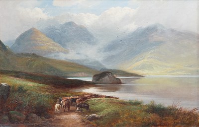 Lot 1014 - A Williams (19th Century) "Loch Leven,...
