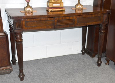 Lot 1306 - A Regency Mahogany Serving Table, in the...
