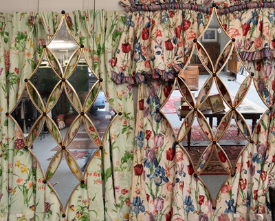 Lot 602A - A Pair of Modern Christopher Guy "Les Diamants"...