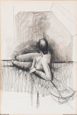 Lot 1031 - Charles Edward Sansbury (1916-1989) Reclining...