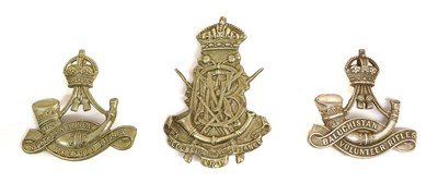 Lot 112 - A Northern Bengal Railway Volunteer Rifles Cap...