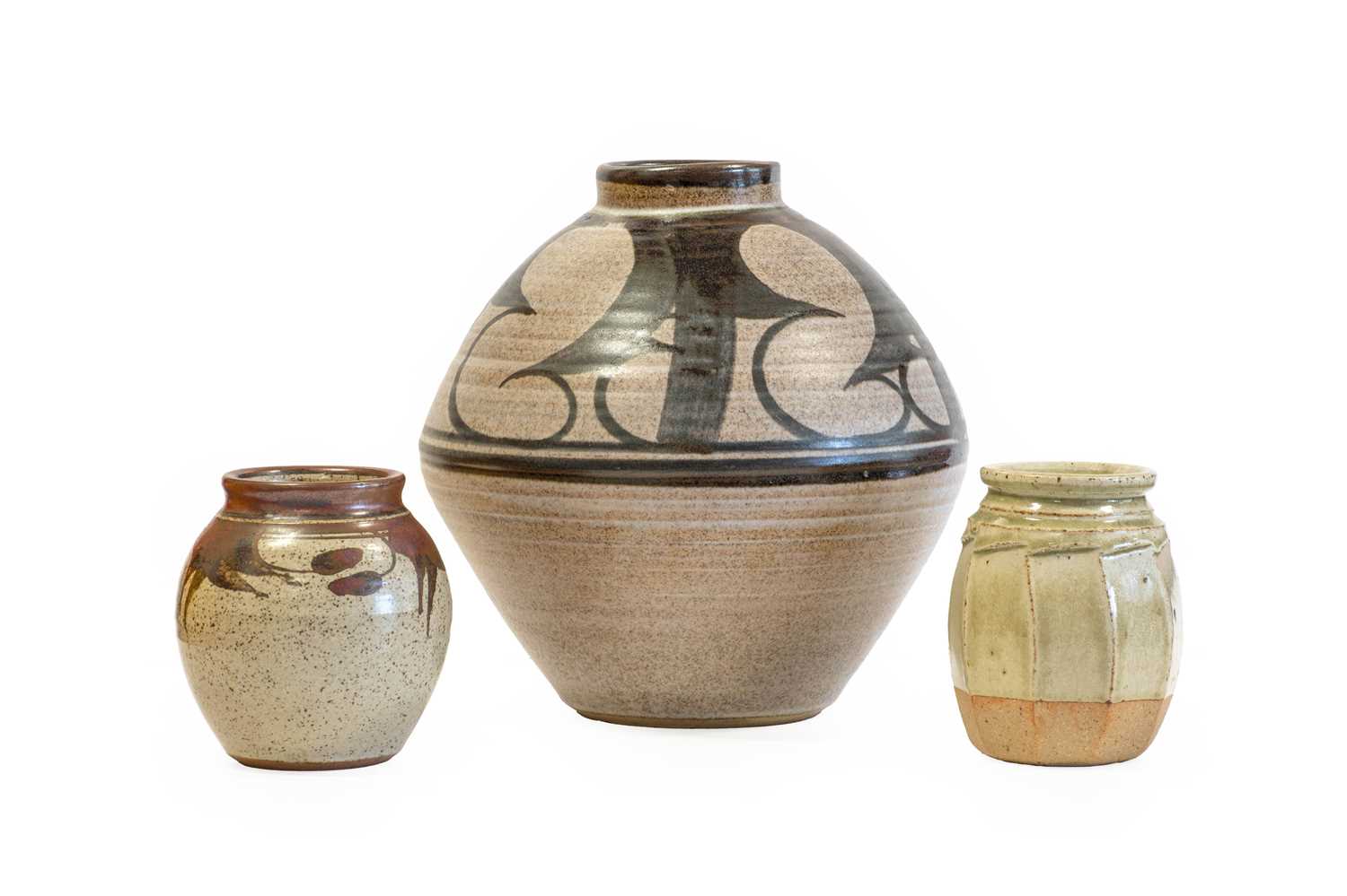 Lot 533 - Richard Batterham (1936-2021): A Stoneware Jar,...