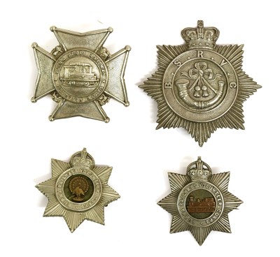 Lot 117 - Four Badges to the Burma State Railways...