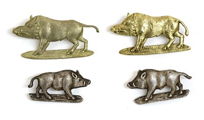 Lot 120 - A Pair of Indian Army Bihar Light Horse...
