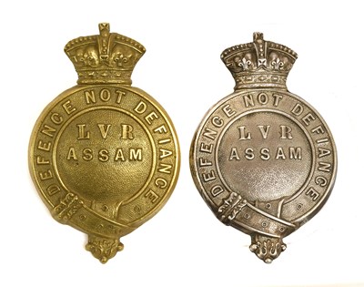 Lot 121 - A Victorian Indian Army Lakhimpur Volunteer...