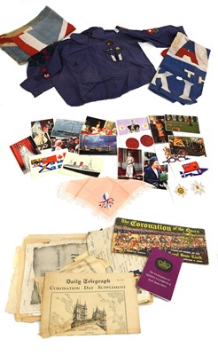Lot 245 - A 1930's Girl Guides Blouson Shirt to the 29th...