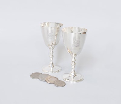 Lot 108 - A Pair of Elizabeth II Silver Commemorative...