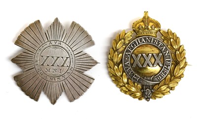 Lot 129 - A Victorian Indian Army 30th Madras Infantry...