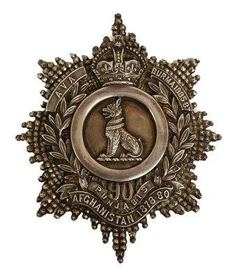Lot 130 - A First World War Officer's Silver Pouch Belt...