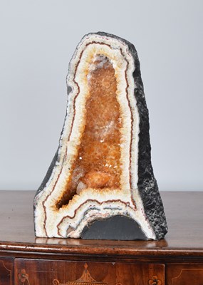 Lot 82 - Minerals/Fossils: A Large Citrine Cluster...