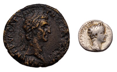 Lot 6 - Roman Imperial, Tiberius Denarius, Lugdunum...