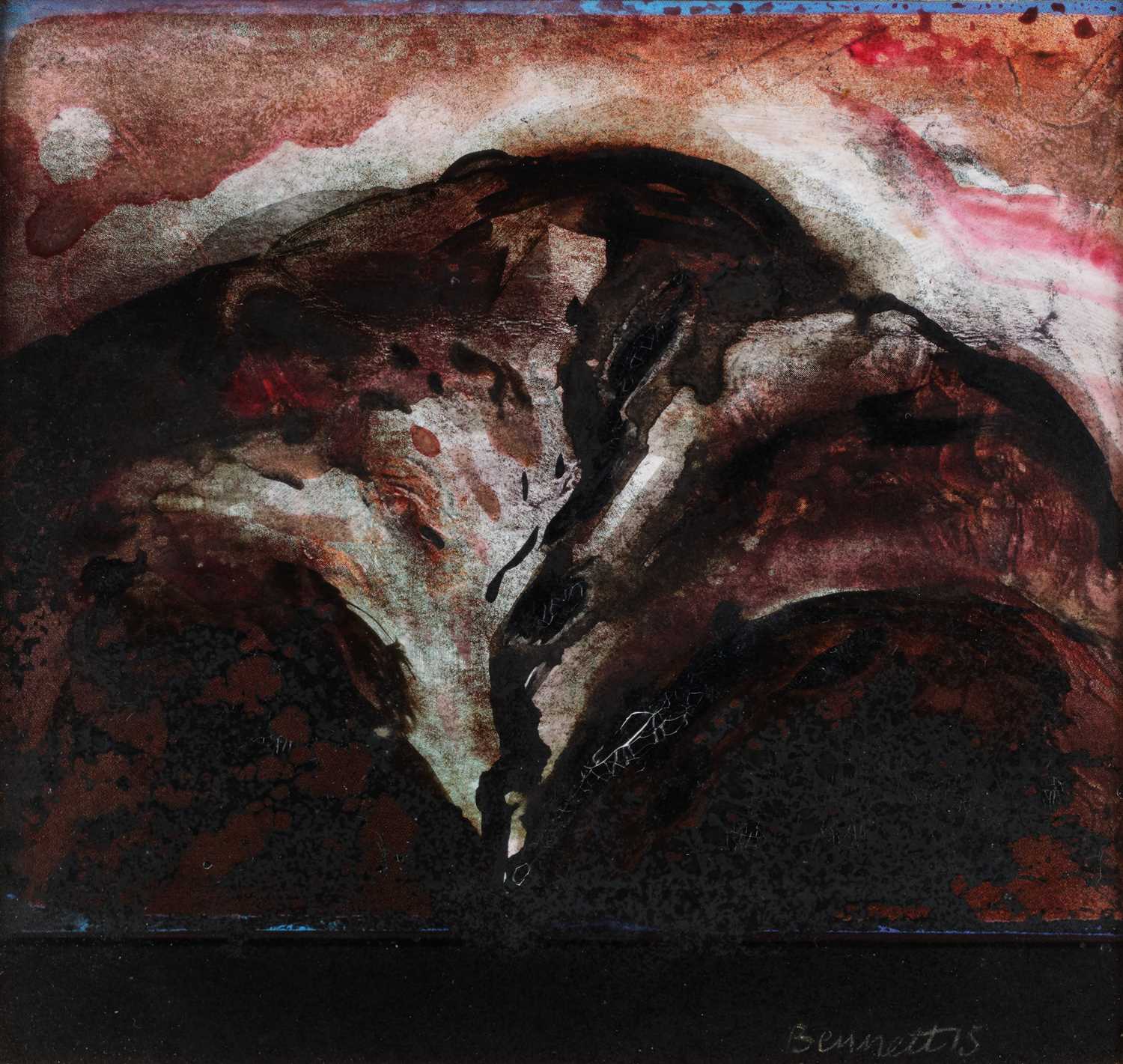 Lot 34 - Michael Bennett (1934-2016) "Mountain, Black...