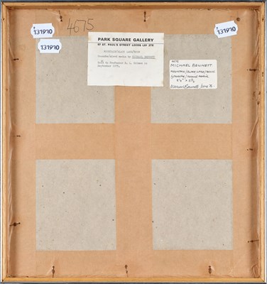 Lot 34 - Michael Bennett (1934-2016) "Mountain, Black...