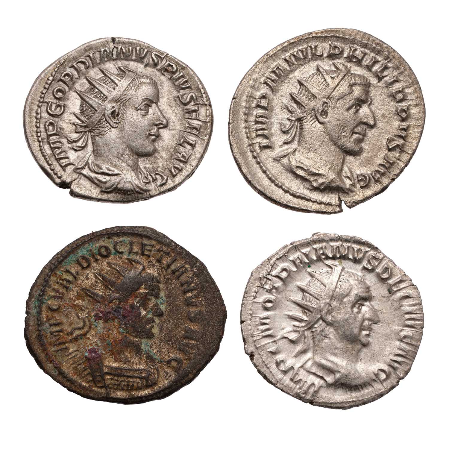 Lot 13 - Roman Imperial, Assorted Antoniniani, 4x coins...