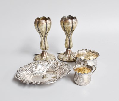 Lot 89 - A Collection of Assorted Silver and Silver...