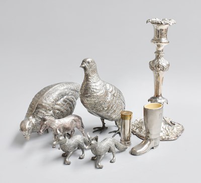 Lot 114 - A Collection of Assorted Silver Plate,...