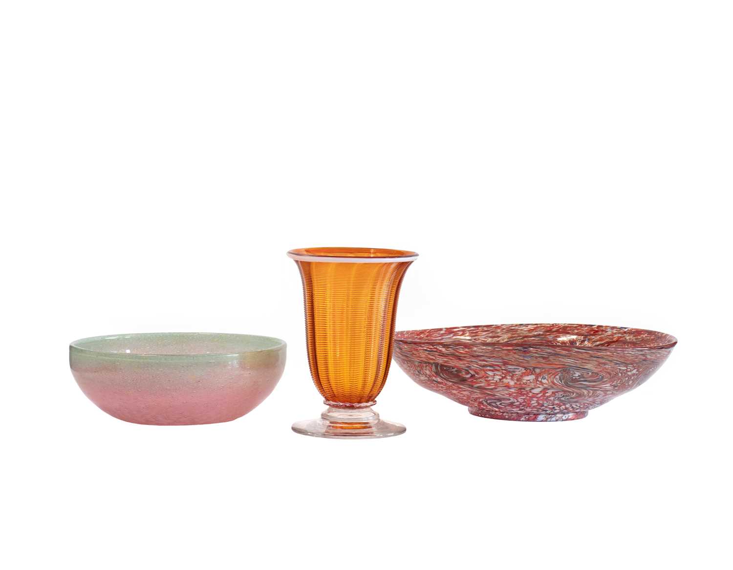 Lot 585 - John Moncrieff Ltd, Perth Vasart Glass Bowl,...
