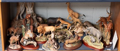 Lot 180 - Border Fine Arts Wild Animal Models, including...